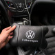 Подушка для голови в авто Volkswagen, Подушки для підголівників в машину, Дорожня подушка під голову KG-49
