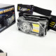 Фонарь на голову для туристов YY-19B-3SMD+2COB(white+yellow+red), Налобный фонарь с ремешком на голову OQ-14