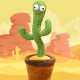 Музична гра танцюючий кактус, яктус, Повторюшка dancing cactus, Танцюючий кактус повторюючий звуки RS-53 за 331 грн