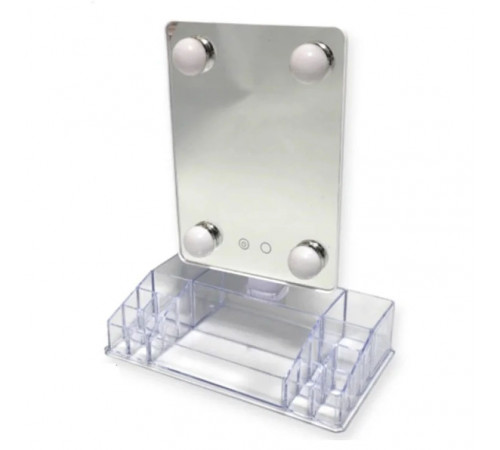 Дзеркало для макіяжу з led і usb, Large led mirror, Стильне дзеркало з підсвічуванням YC-88