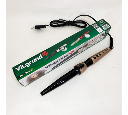 Стайлер-плойка для локонов ViLgrand VHC-3041LC 40Вт, Плойка для накрутки локонов Плойка обьема XP-84