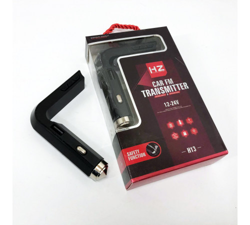 Автомобільний модулятор fm з usb HZ, Fm трансмітер в машину, Bluetooth через прикурювач QG-98