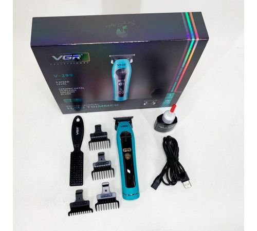 Професійна електрична машинка для стрижки VGR, Професійна машинка для стрижки волосся та бороди GW-57