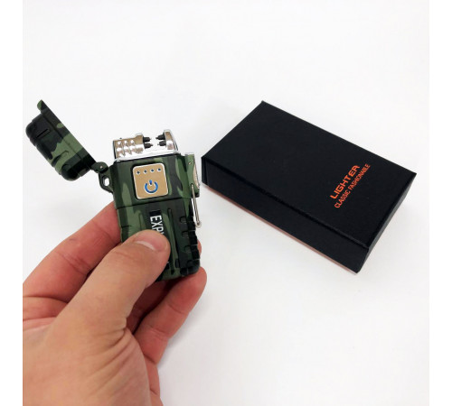 Топ зажигалок с USB-зарядкой, Аккумуляторная электро зажигалка, Зажигалка импульсная электронная USB VN-72