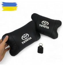 Дорожная подушка под голову Toyota, Подушки под голову в машину, Декоративные подушки с логотипом LK-37