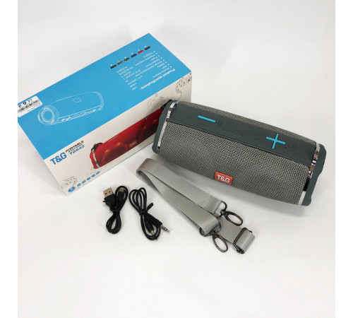 Колонка на акумуляторі маленька TG642, Bluetooth колонка з зарядкою від usb, Блютуз аудіо приймач WE-29