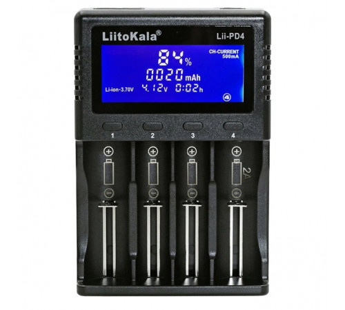 Зарядное устройство для аккумуляторных батареек LiitoKala Lii-PD4 (2000990126979) LH-70