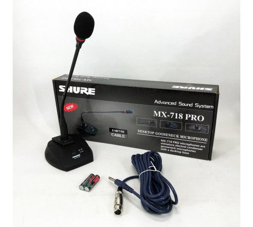 Бездротовий лаконічний мікрофон для конференції DM MX 718 PRO IK-29 за 1122 грн