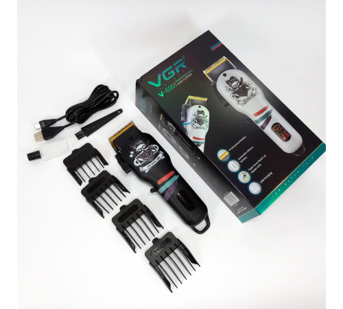 Миюча машинка для стрижки VGR V-699, Машинка для стрижки волосся міцна хороша JO-85