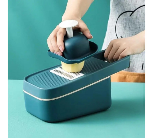 Универсальная компактная овощерезка Multi-purpose kitchen cutter, Ручная терка для овощей WV-71