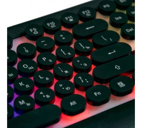 Комплект провідна клавіатура та мишка з LED підсвічуванням UKC HK-3970 EN-90 за 666 грн
