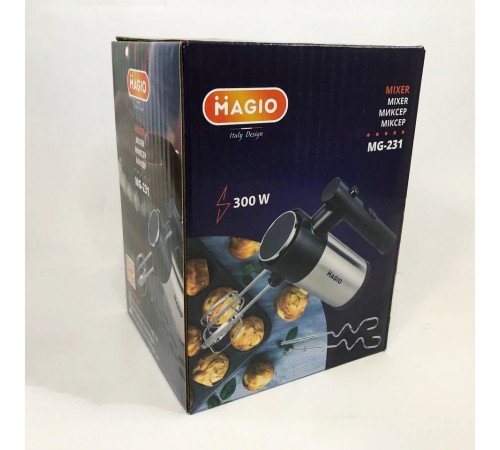 Міксер з різними швидкостями MAGIO МG-231 300 Вт, Міксер для змішування соусів Домашній WO-33