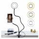 Светодиодное кольцо для фото Professional, Кольцевая лампа для блогеров маленькая, Led лампа ring light XD-53