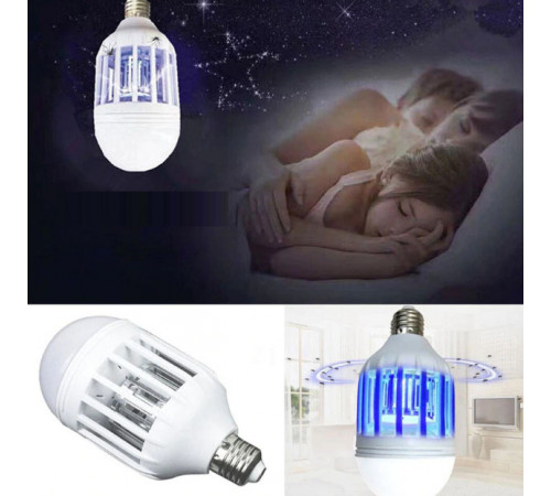 Светодиодная лампа приманка для насекомых Zapp Light, электрическая ловушка для насекомых, противомоскитная лампа от комаров MW-20