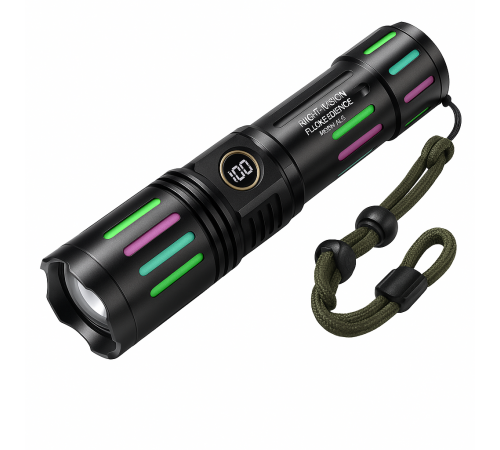 Оригинальный карманный фонарик W515-PM10-TG, Фонарь аккумуляторный светодиодный мощный YQ-54