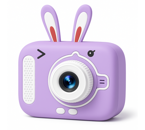 Дитячий цифровий фотоапарат X900 Rabbit Колір: фіолетовий XB-23 за 729 грн