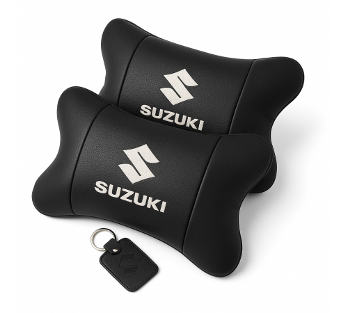 Декоративные подушки с логотипом Suzuki, Дорожная подушка под голову, Подушка на авто сиденье YT-19
