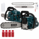 Бензопила Boxer BX-102 5,9 КВт З Двома Напрямними І Ланцюгами KW-86