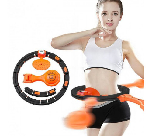 Умный массажный обруч для похудения живота и боков Intelligent Hula Hoop GC-86