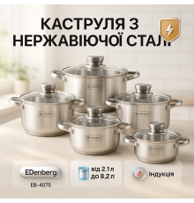 Набор кастрюль для дома с антипригарным покрытием, Кастрюля из нержавеющей стали, Модные наборы посуды WD-41