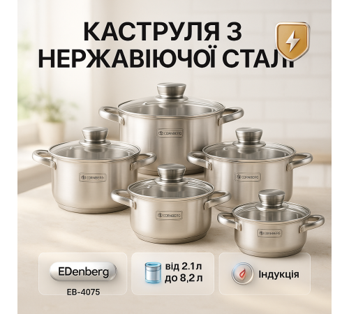 Набор кастрюль для дома с антипригарным покрытием, Кастрюля из нержавеющей стали, Модные наборы посуды WD-41
