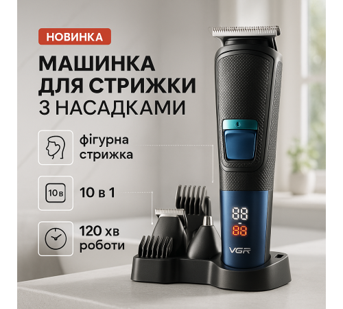 Електрична машинка для стрижки побутова Хороші машинки для стрижки волосся дому JD-42