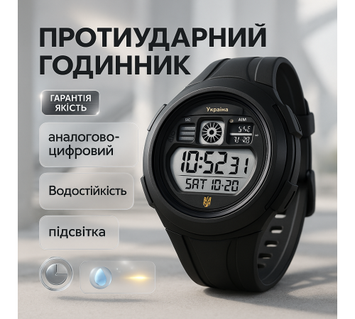 Військовий тактичний годинник SKMEI, Годинник армійський оригінал Зручний для занять спортом QK-22