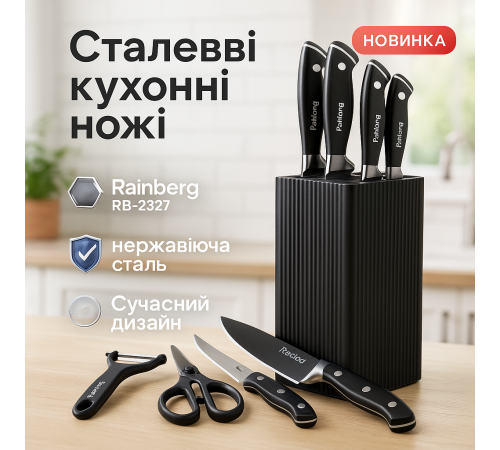 Хорошие кухонные ножи для бытового использования, Набор ножей для гурманов и кулинаров LR-18