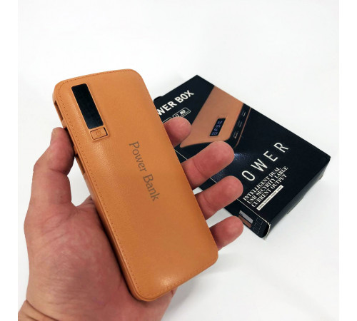 Портативное Зарядное Устройство Павербанк 50000 mAh 3хUSB Power Bank Smart Tech Beige MH-65