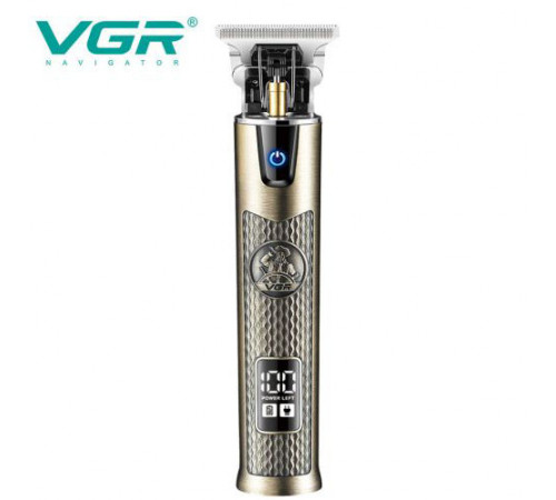 Професійна машинка для стрижки з насадками VGR V-983, Домашня машинка акумуляторна для стрижки волосся RC-19