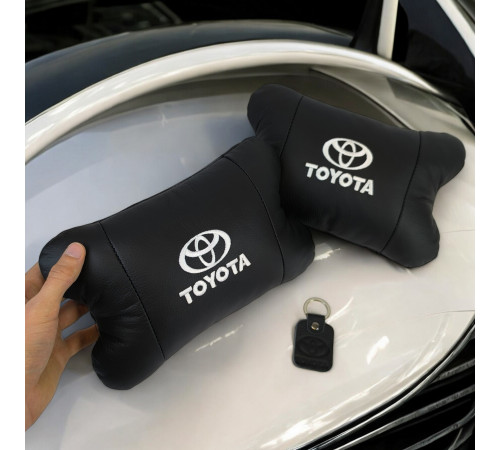 Подушки-подголовники для салона автомобиля Toyota, Подушка для голови в авто, Автоподушка подарок MP-58