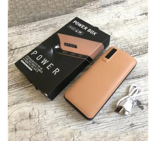 Портативное Зарядное Устройство Павербанк 50000 mAh 3хUSB Power Bank Smart Tech Beige MH-65