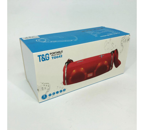 Блютуз-колонка с usb-портом TG642, Блютуз колонка для улицы, Портативная колонка bluetooth стерео KE-56