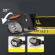 Налобные фонари для активных людей 2303-XPE+4SMD(yellow+red), Фонарик налобный мощный AR-80