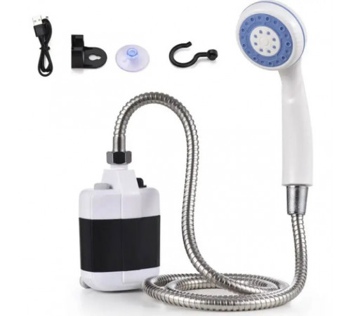Душ для похода с аккумулятором Portable Outdoor Shower Универсальный летний душ для дачи походный YS-45