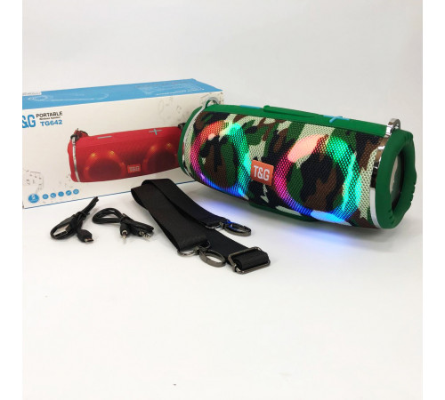 Блютуз-колонка с usb-портом TG642, Блютуз колонка для улицы, Портативная колонка bluetooth стерео KE-56
