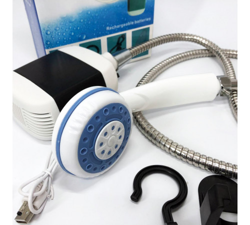 Душ для похода с аккумулятором Portable Outdoor Shower Универсальный летний душ для дачи походный YS-45