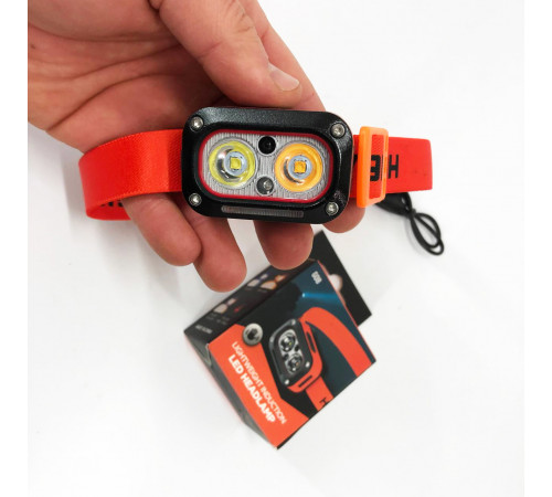 Налобний світлодіодний ліхтар G08-2XPG(white+yellow)+LED(red), Яскравий світлодіодний потужний ліхтар GD-64 за 397 грн