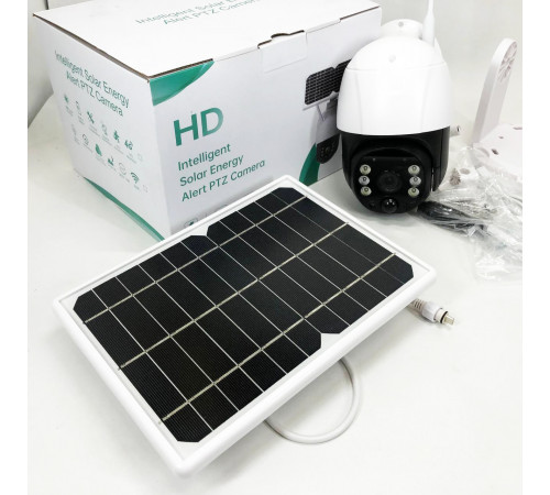 Охранная камера видеонаблюдения для дома SF-W08-03 SOLAR PANEL 3 Мп, Wi-fi ip камера для дома IN-31