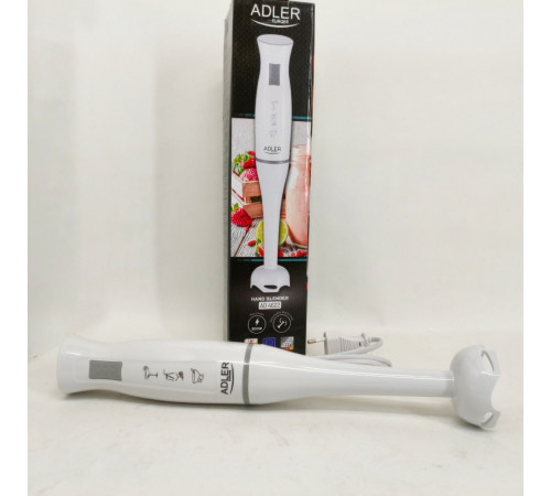 Мощный блендер для приготовления коктейлей и смузи Adler AD 4622 300Вт, Бытовой блендер для погружения EL-33