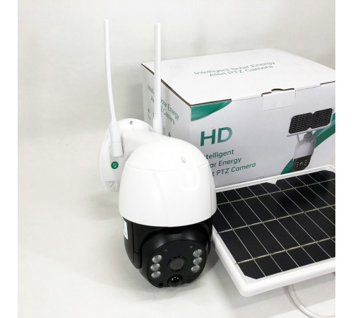 Охранная камера видеонаблюдения для дома SF-W08-03 SOLAR PANEL 3 Мп, Wi-fi ip камера для дома IN-31