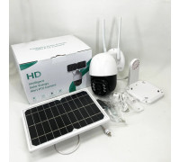 Охранная камера видеонаблюдения для дома SF-W08-03 SOLAR PANEL 3 Мп, Wi-fi ip камера для дома IN-31