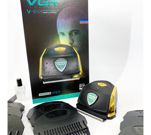 Машинка для стрижки мужская VGR, Многофункциональный триммер для стрижки волос и бороды MI-72