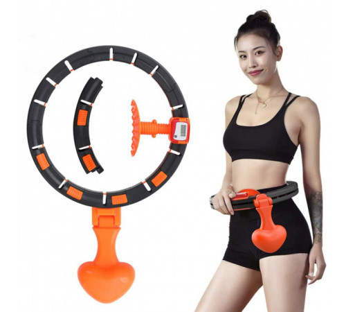 Умный массажный обруч для похудения живота и боков Intelligent Hula Hoop GC-86