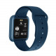 Smart Watch T80S, два браслета, температура тела, давление, оксиметр. Цвет: синий MI-61