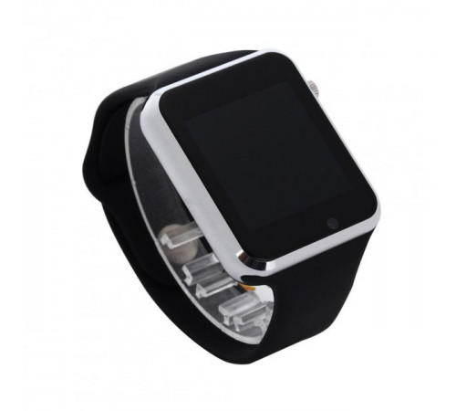 Смарт-годинник Smart Watch A1 розумний електронний зі слотом під sim-карту + карту пам'яті micro-sd. Колір: срібний PM-26 за 516 грн
