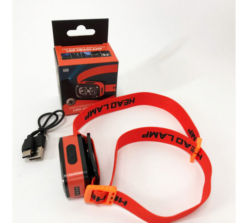 Налобний світлодіодний ліхтар G08-2XPG(white+yellow)+LED(red), Яскравий світлодіодний потужний ліхтар GD-64 за 397 грн