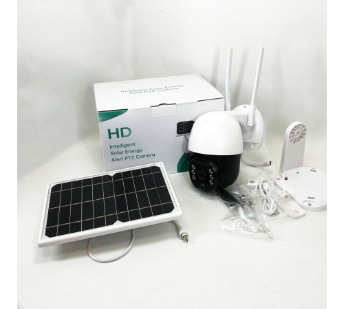 Охранная камера видеонаблюдения для дома SF-W08-03 SOLAR PANEL 3 Мп, Wi-fi ip камера для дома IN-31