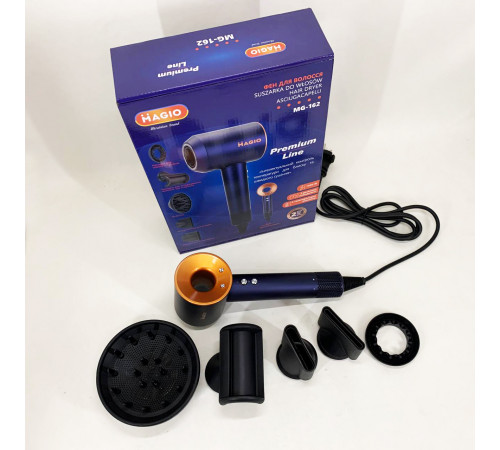 Фен для волос 2 режима температуры MAGIO MG-162 1500 Вт, Фен обычный для укладки волос LD-34