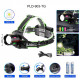 Перезаряжаемый налобный фонарь Head Lamp, Налобные фонари для активных людей, Фонарик бытовой налобный KX-90